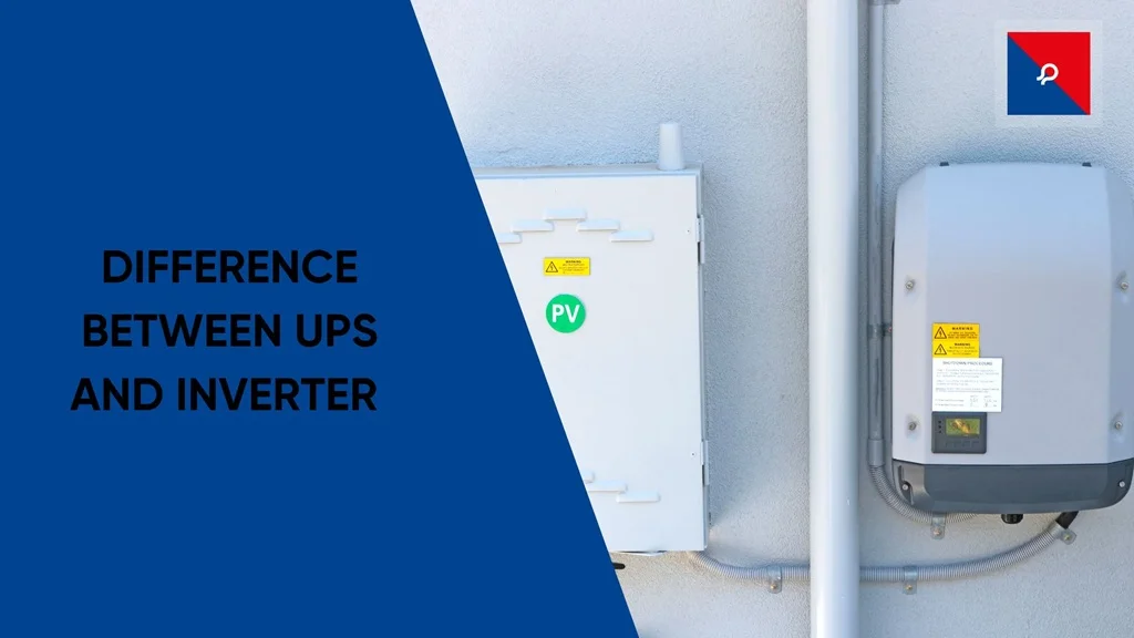 difference between ups and inverter